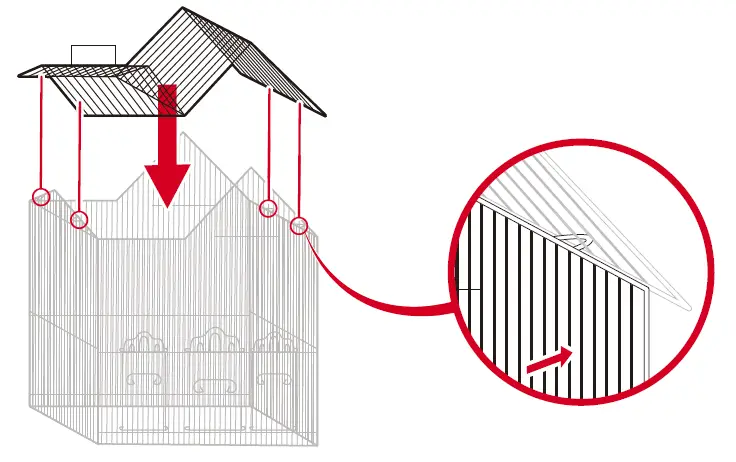bcp-SKY5513-36-Inch-Bird-Cage-with-Toys-5
