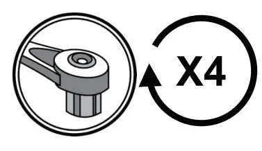 AVARRO NX-TM2460 Tilt Medium TV Mount User Manual - SOLID CONCRETE INSTALLATION