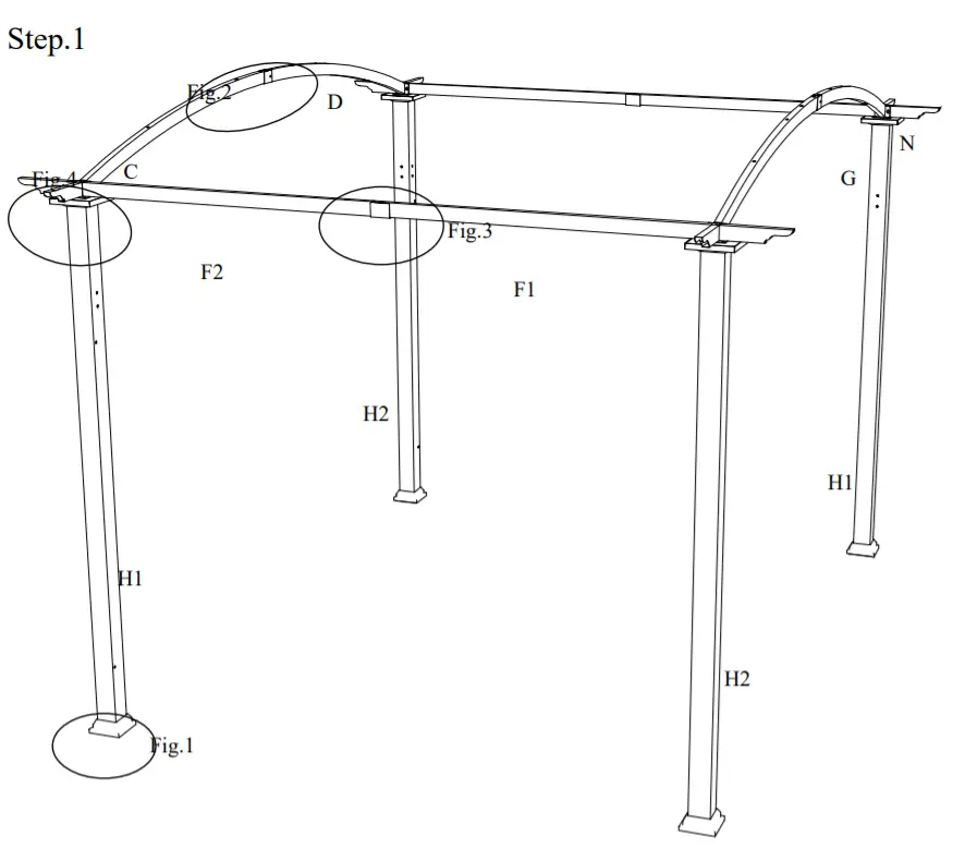 Sunjoy A106005400 Lindt 10x8 ft - fig30