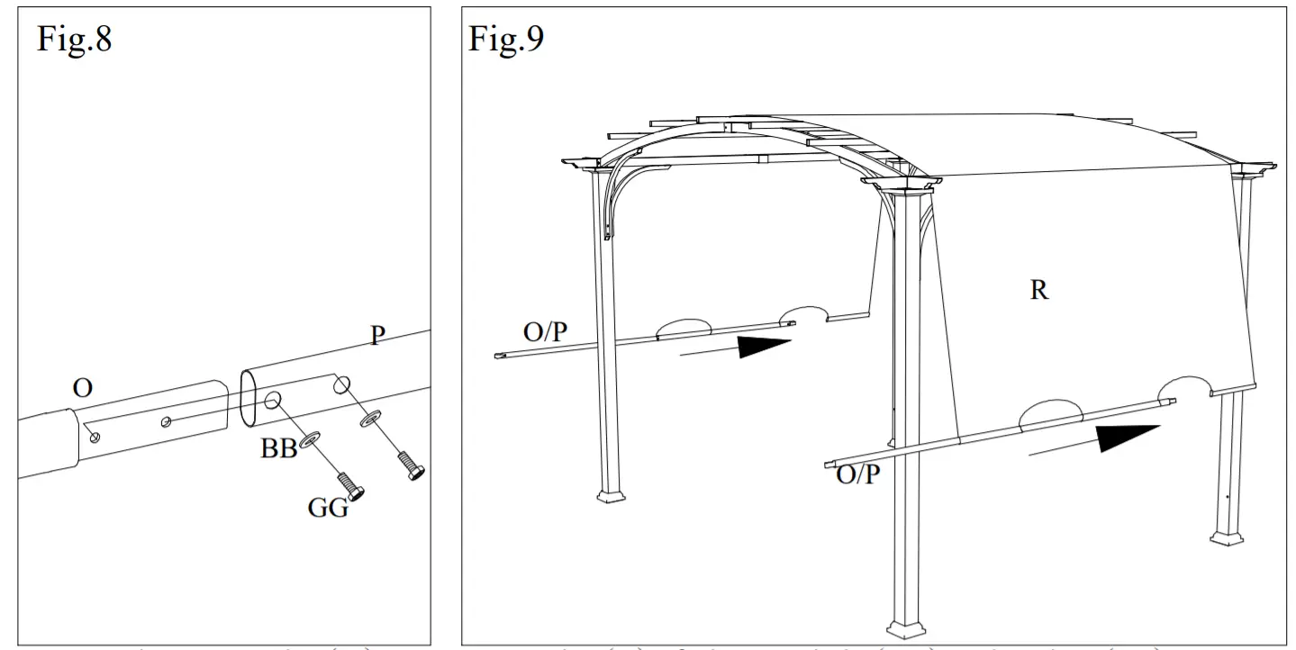 Sunjoy A106005400 Lindt 10x8 ft - fig45