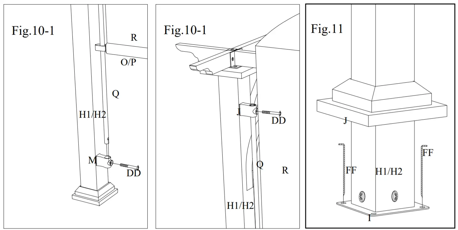 Sunjoy A106005400 Lindt 10x8 ft - fig47