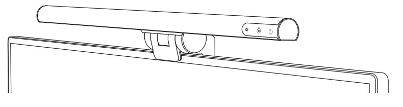 Baseus DGIWK-B01 i-work Series USB Asymmetric Light Source Screen Handing Light - instruction1