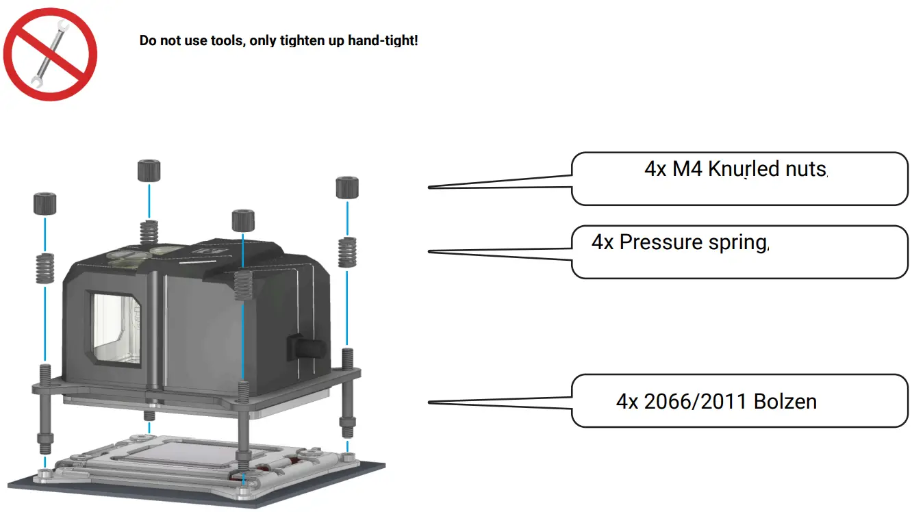 Alphacool Eisbaer Pro Aurora CPU AIO Water Cooler - ACCESSORIES 13