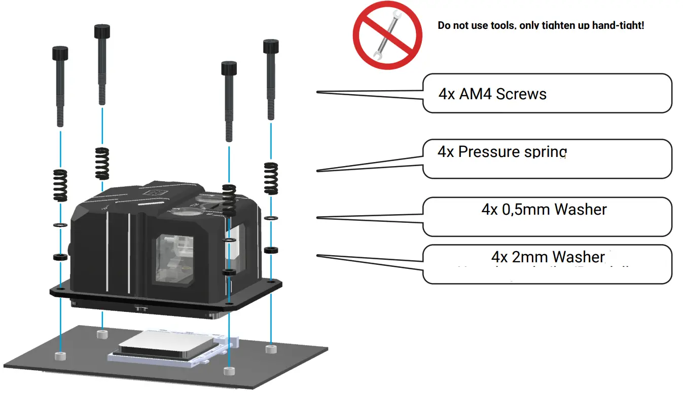 Alphacool Eisbaer Pro Aurora CPU AIO Water Cooler - ACCESSORIES 19