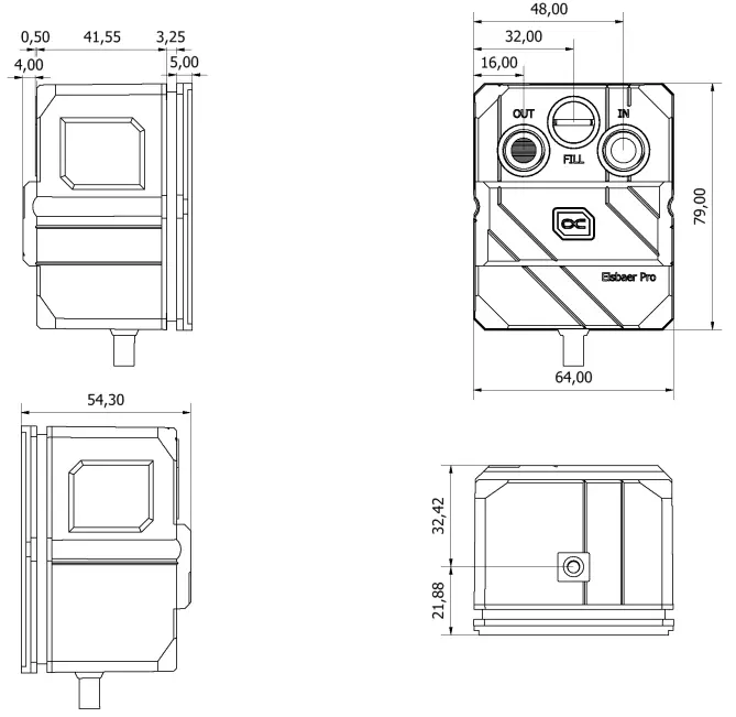 Alphacool Eisbaer Pro Aurora CPU AIO Water Cooler - ACCESSORIES 2