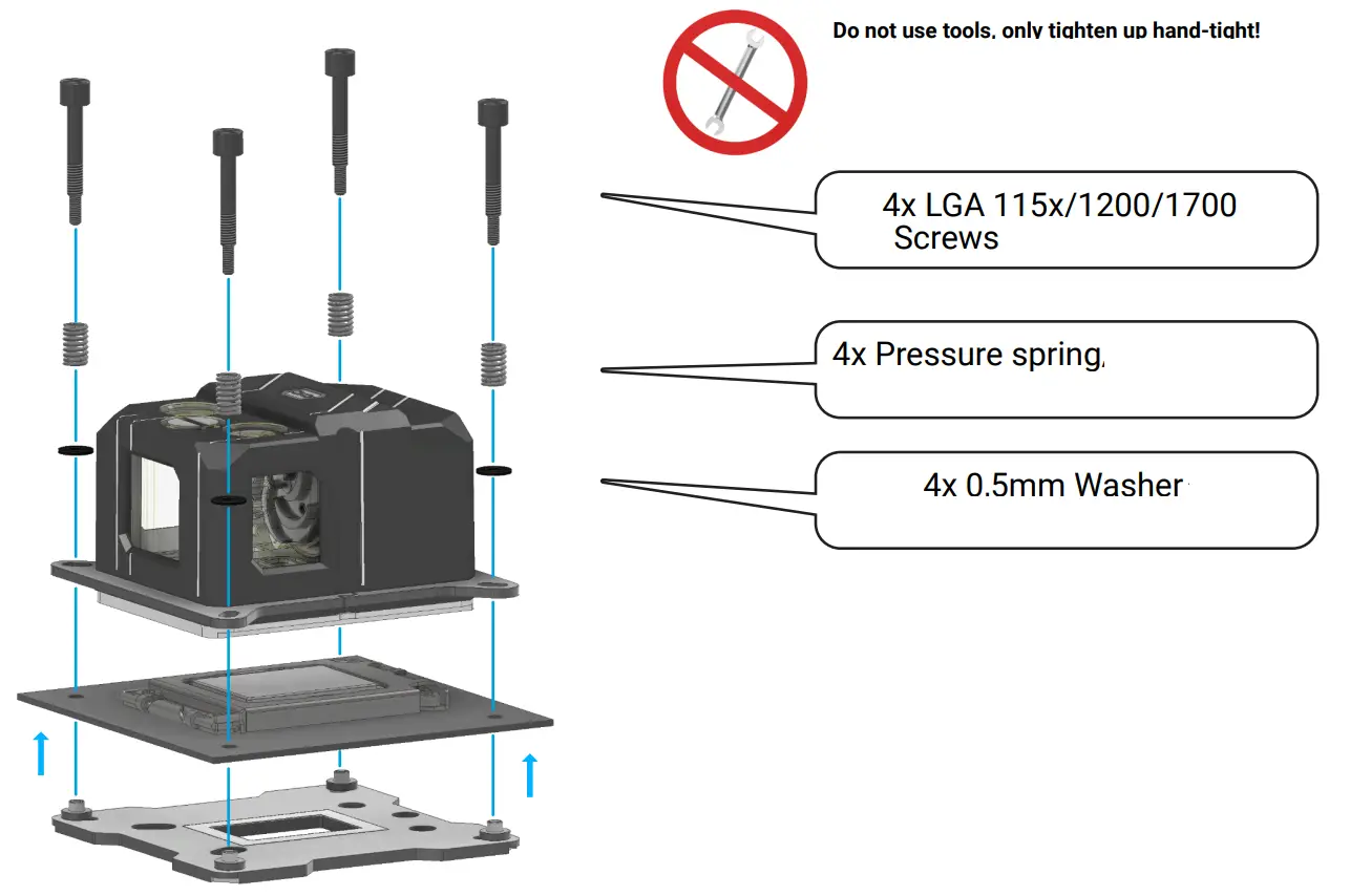 Alphacool Eisbaer Pro Aurora CPU AIO Water Cooler - ACCESSORIES 24