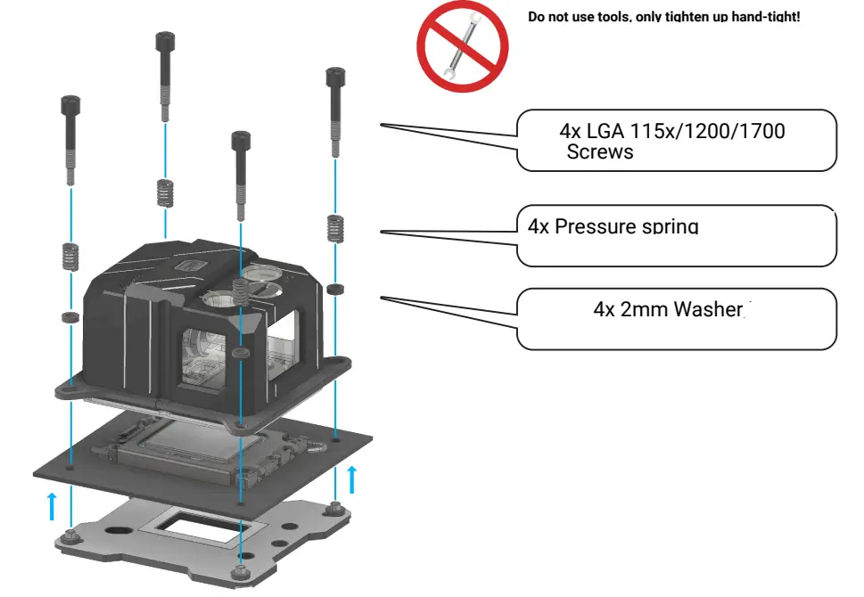 Alphacool Eisbaer Pro Aurora CPU AIO Water Cooler - ACCESSORIES 24