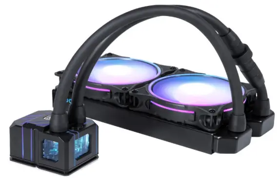 Alphacool Eisbaer Pro Aurora CPU AIO Water Cooler - Fig