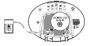 iHome iM30 Color Changing Alarm Clock User Guide - Connecting the Unit
