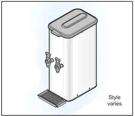 Curtis TCC1N Narrow Liquid Concentrate Iced Tea Dispensers - Installation 1