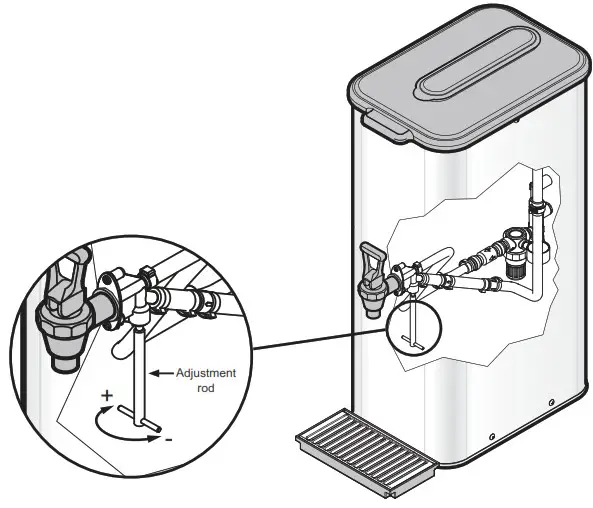 Curtis TCC1N Narrow Liquid Concentrate Iced Tea Dispensers - Use Instructions 12