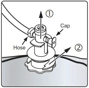 Curtis TCC1N Narrow Liquid Concentrate Iced Tea Dispensers - Use Instructions 5