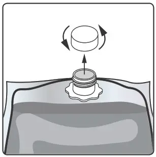 Curtis TCC1N Narrow Liquid Concentrate Iced Tea Dispensers - Use Instructions 6