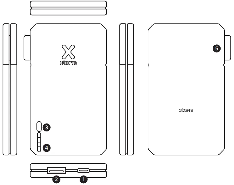 xtorm XE105 Power Bank - 1