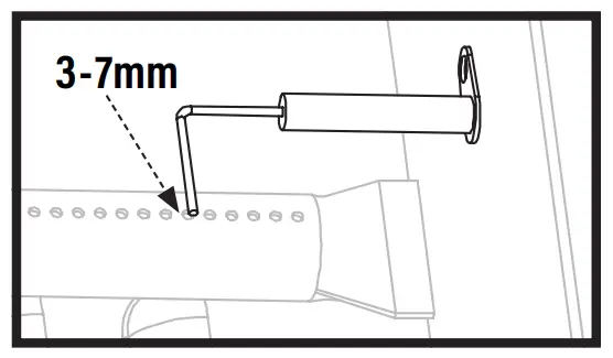 Ignitor wire misaligned.