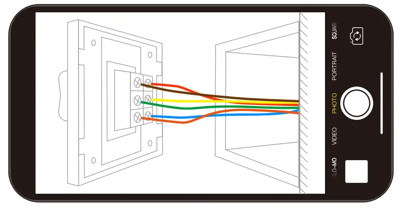 Take pictures of the wiring