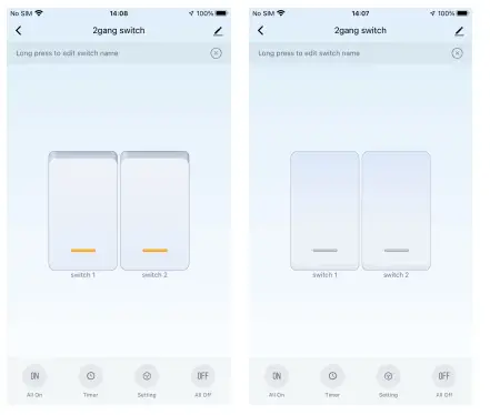 Steps for connecting the APP to the device