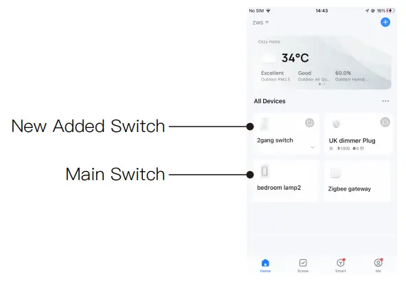 How to achieve multi-control association (only for N+L wire)