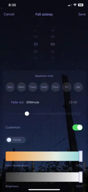 SMARTLED BXLEDST5M21 Led Strip - Sleep