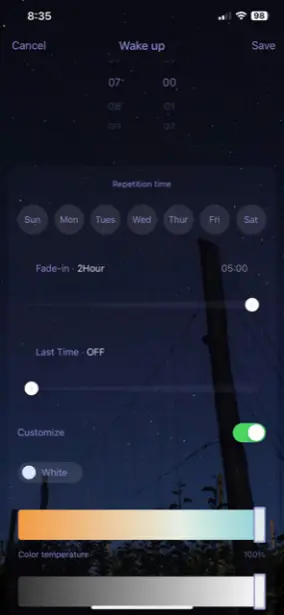 SMARTLED BXLEDST5M21 Led Strip - Wake up