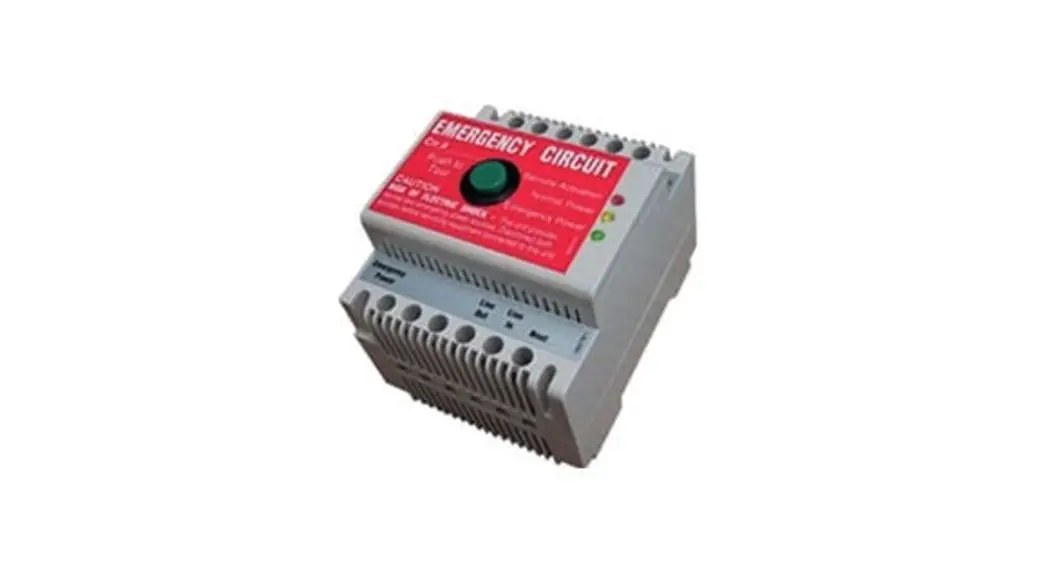 Legrand Elcu-100 Emergency Lighting Control Unit Instruction Manual