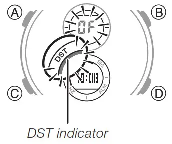 CASIO watch 5606 - Timekeeping 4
