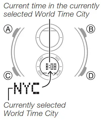 CASIO watch 5606 - Timekeeping 7