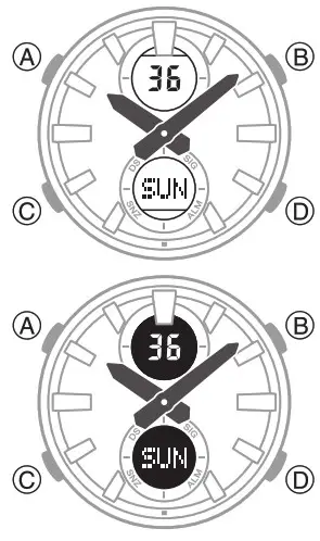 CASIO watch 5606 - appear somewhat