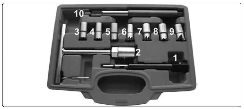 SEALEY-VS2055-V4-Diesel-Injector-Seat-Cleaner-Set-FIG-1