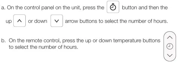 Dimplex 2 In 1 Ceramic Heater And Cooling Fan - Setting the timer