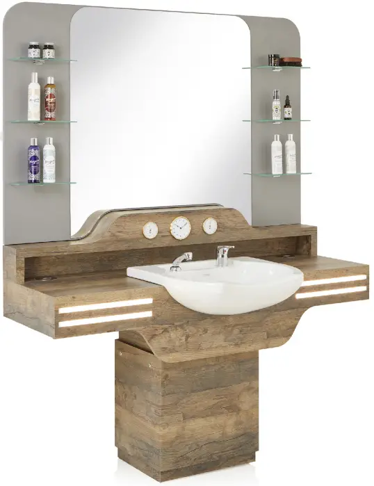 REM Cadillac Barber Mirror Unit