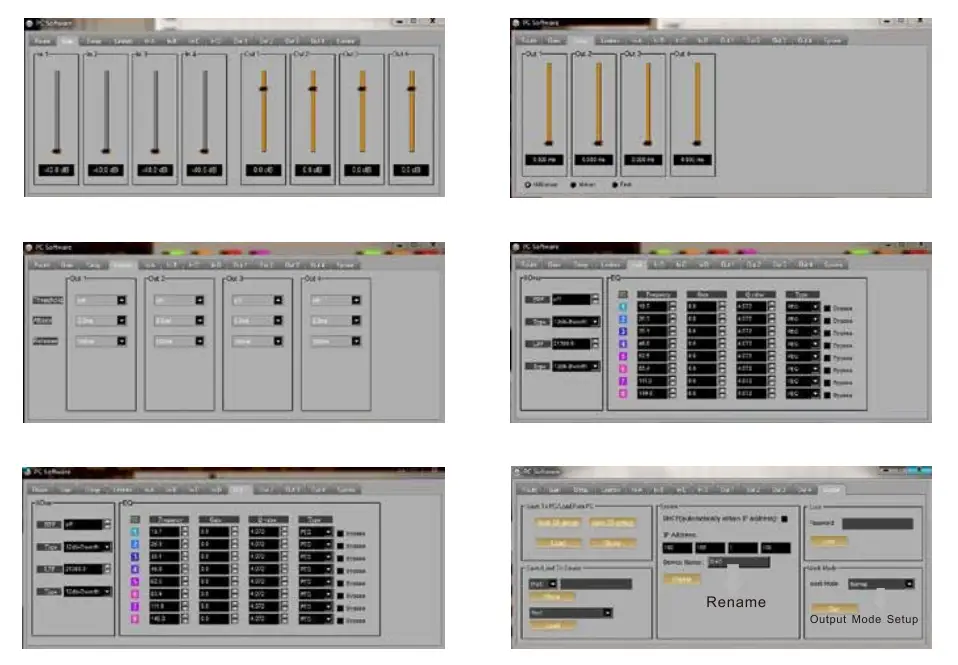 SANWAY D20KQ 4 Channel Class D Digital DSP Amplifier (13)