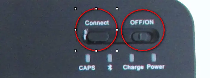 approx 9.7 10.1Tablet cover with Bluetooth Keyboard - FIGURE 1