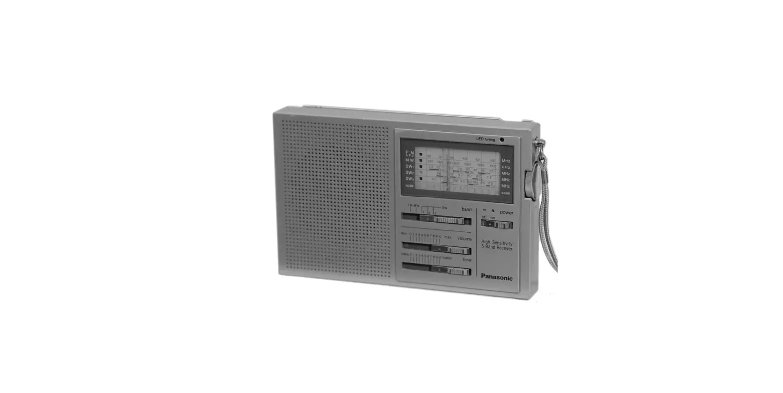 Panasonic Rf-085 Shortwave Radio Receiver Instruction Manual