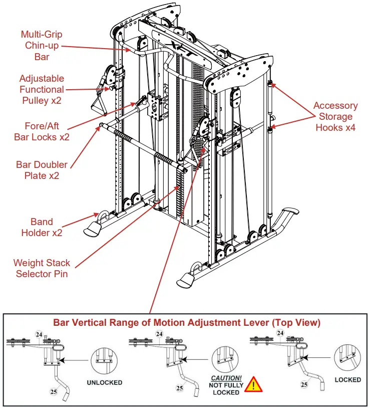 BODYCRAFT XFT Strength Training System - FUNCTION