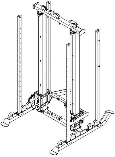 BODYCRAFT XFT Strength Training System - ProductAssembly 10
