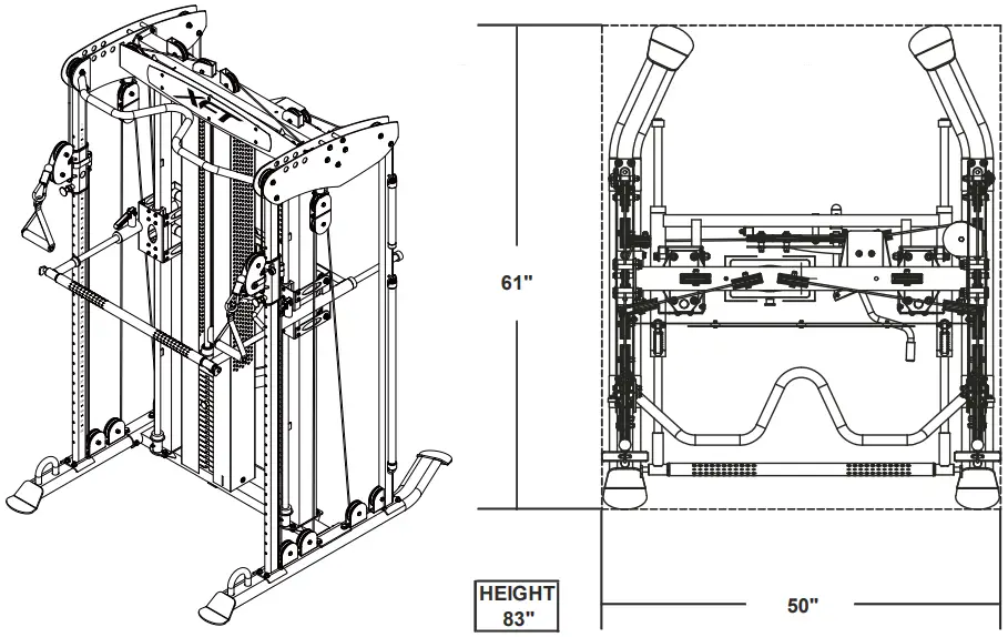 BODYCRAFT XFT Strength Training System - TOOLSNEEDED