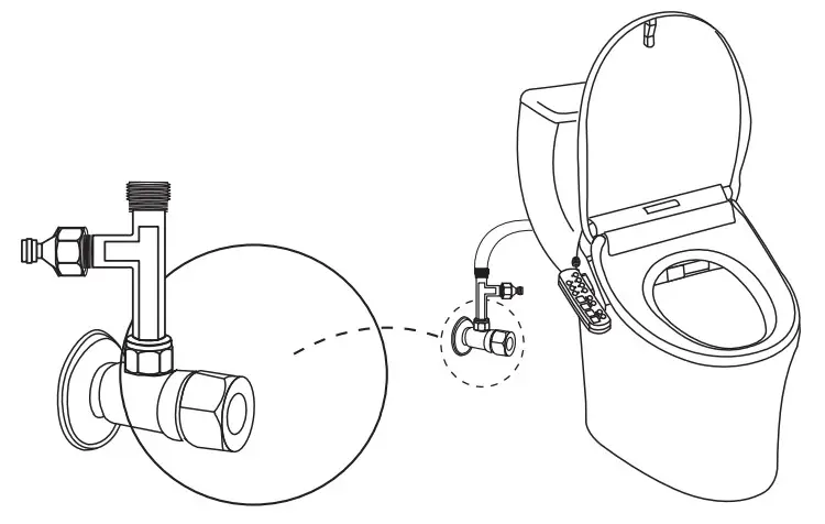 kogan KAWNDBIDETA Smart Wash & Dry Electric Toilet Seat - Cleaning1