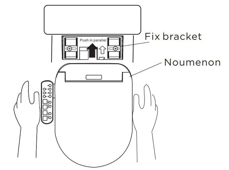 kogan KAWNDBIDETA Smart Wash & Dry Electric Toilet Seat - Install 1