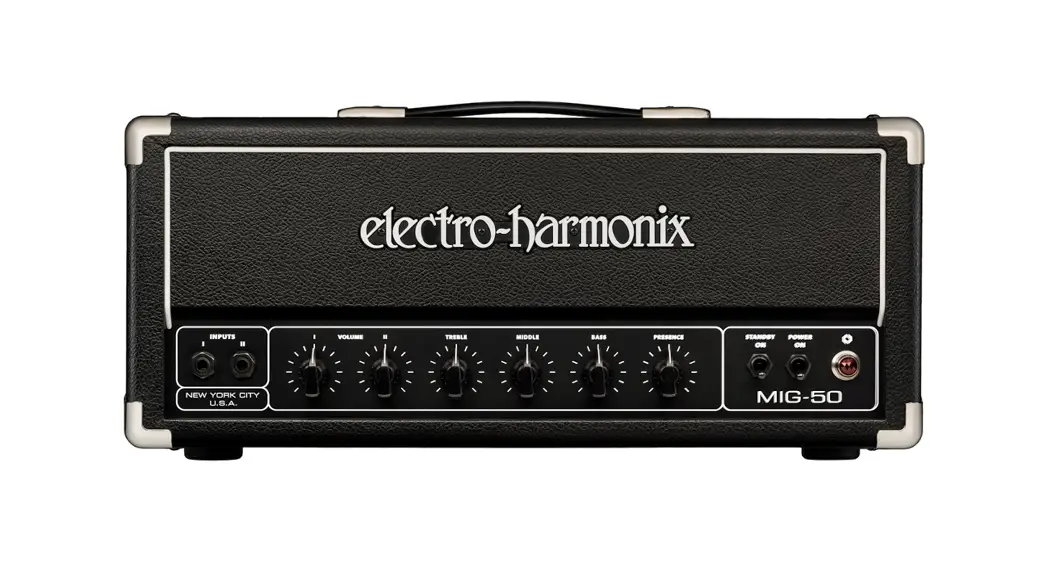 Electro-harmonix 50w All Tube Guitar Amplifier Mig-50 User Manual Electro-harmonix 50w All Tube Guitar Amplifier Mig-50 User Manual