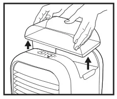 Mychill Plus Personal Space Cooler - TO CLEAN THE TANK AND RESERVOIR