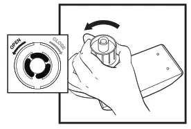 Mychill Plus Personal Space Cooler - Turn the water tank upside down