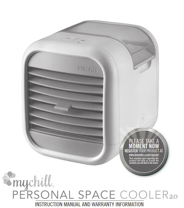 Homedics PAC-25 mychill Personal Space Cooler