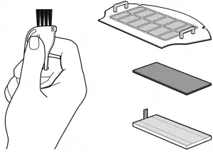 Bissell-EV675-2503-Cleaning-Dust-Bin