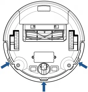 Bissell-EV675-2503-Sensors-Cleaning