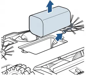 Bissell-EV675-2503-Battery-Replacing