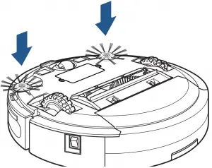 Bissell-EV675-2503-Replacing-Edge- Cleaning-Brushes