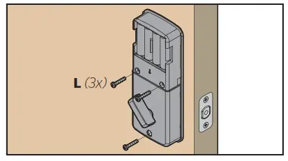 Install interior assembly H