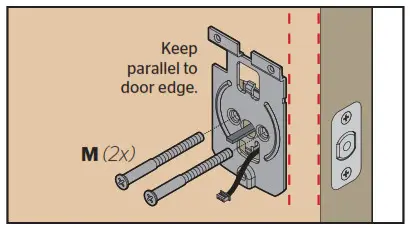 Install the exterior assembly G
