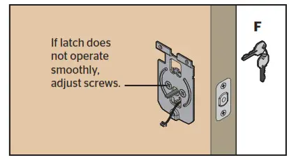 Install the exterior assembly H